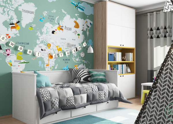 چاپ کاغذ دیواری کودک