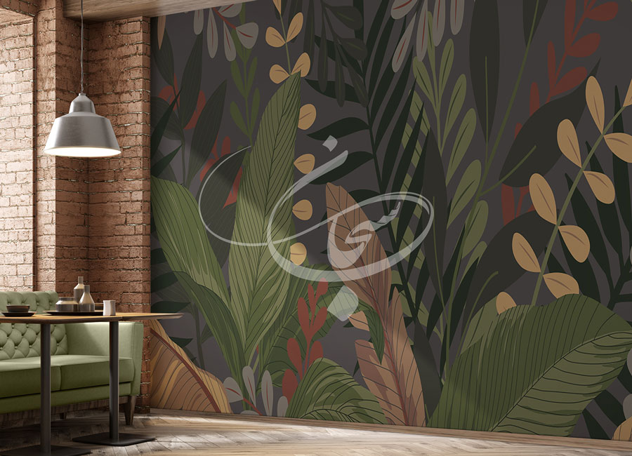 چاپ کاغذ دیواری طرح طبیعت